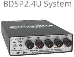 BDSP2.4U ADAU1701 Audio processing front-end 2.1 4.0 DSP Integrated 2-in-4-out electronic two-frequency subwoofer BDSP2.4U ADAU1701 Audio processing front-end 2.1 4.0 DSP Integrated 2-in-4-out electronic two-frequency subwoofer