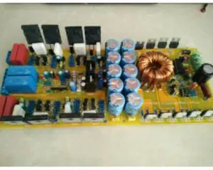 DC 12V High Power 4X120W Pure Post-stage Discrete Component Class A and B Amplifier Board DC 12V High Power 4X120W Pure Post-stage Discrete Component Class A and B Amplifier Board