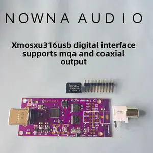 Amanero Italian USB Digital Interface XMOS XU316 Supports MQA Amanero Italian USB Digital Interface XMOS XU316 Supports MQA