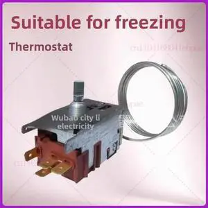 Four-pin Refrigerator Thermostat 077B6208 Commercial Single Door Double Door Refrigerator Temperature Control Switch Four-pin Refrigerator Thermostat 077B6208 Commercial Single Door Double Door Refrigerator Temperature Control Switch