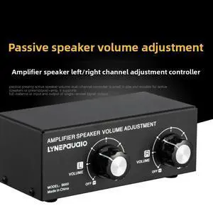 Passive Speaker Volume Adjustment Controller Left and Right Channel Independent Volume Adjuster Speaker Volume Adjustment Passive Speaker Volume Adjustment Controller Left and Right Channel Independent Volume Adjuster Speaker Volume Adjustment
