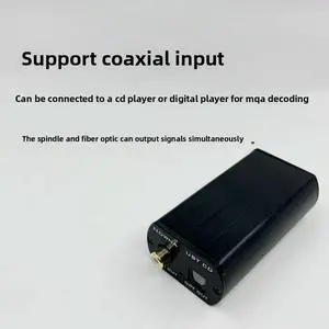 XMOS XU316 USB Sound Card Coaxial Input Can Be Connected To CD Player And Digital Broadcast, Support MQA CD XMOS XU316 USB Sound Card Coaxial Input Can Be Connected To CD Player And Digital Broadcast, Support MQA CD