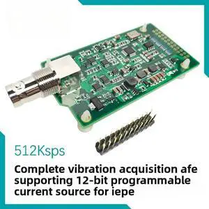 ADS127L01/512Ksps/24Bit ADC IEPE/ICP Vibration Data Acquisition Module ADS127L01/512Ksps/24Bit ADC IEPE/ICP Vibration Data Acquisition Module