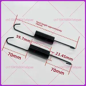 2pcs Suitable for drum washing machine hanging spring tension spring 2pcs Suitable for drum washing machine hanging spring tension spring