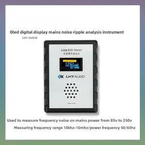 Oled digital display mains noise tester emi measurement instrument wideband ac power voltage meter ripple analyzer Oled digital display mains noise tester emi measurement instrument wideband ac power voltage meter ripple analyzer