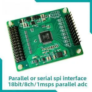 AD7606C-18 8CH/18Bit DAS 1Msps Parallel Synchronous Sampling Dual Pole High Bandwidth ADC Module AD7606C-18 8CH/18Bit DAS 1Msps Parallel Synchronous Sampling Dual Pole High Bandwidth ADC Module