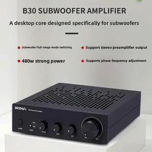 BRZHIFI B30 Mono High Power Full Range / Subwoofer TPA3255 Audiophile Digital Amplifier 480W BRZHIFI B30 Mono High Power Full Range / Subwoofer TPA3255 Audiophile Digital Amplifier 480W