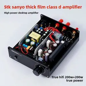 STK428-640 Thick Film Audiophile HiFi Amplifier 200WX2 High Power Amplifier Pure Post Stage STK428-640 Thick Film Audiophile HiFi Amplifier 200WX2 High Power Amplifier Pure Post Stage