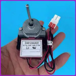 D4612AAA22 Refrigerator Fan Motor DC 13V 2.5W 1100RPM 0.178A Fridge Motor Freezer Evaporator Fan Motor D4612AAA22 Refrigerator Fan Motor DC 13V 2.5W 1100RPM 0.178A Fridge Motor Freezer Evaporator Fan Motor