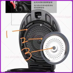 For CUCKOO rice cooker accessories sealing ring leather plug cleaning cover ring DHXF0610FD For CUCKOO rice cooker accessories sealing ring leather plug cleaning cover ring DHXF0610FD