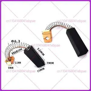 1 Pair Vacuum Cleaner Parts Carbon Brush 7*11*32mm 1 Pair Vacuum Cleaner Parts Carbon Brush 7*11*32mm
