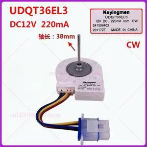 This DC fan motor UDQT36EL3 is suitable for the GE double-door refrigerator's cooling fan motor This DC fan motor UDQT36EL3 is suitable for the GE double-door refrigerator's cooling fan motor