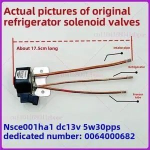NSCE001HA1 for Haier refrigerator solenoid valve coil one-way catamaran pulse valve 0064000682 DC13 5W 30PPS NSCE001HA1 for Haier refrigerator solenoid valve coil one-way catamaran pulse valve 0064000682 DC13 5W 30PPS