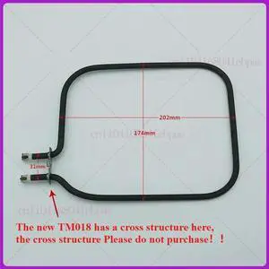 Bread machine heating tube accessories 600W heating tube TM018/4705/4701/T12/13/T15/T18 Bread machine heating tube accessories 600W heating tube TM018/4705/4701/T12/13/T15/T18
