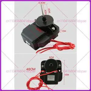 Refrigerator Shaded Pole Motor Freezer Frost-Free Cooling Fan Air-Cooled Repair Parts YZF-6110 Motor Refrigerator Shaded Pole Motor Freezer Frost-Free Cooling Fan Air-Cooled Repair Parts YZF-6110 Motor