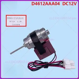 DC12V 2.5W D4612AAA04 Fan Motor For Bosch Daewoo Siemens Webor Double Door Refrigerator Replacement DC12V 2.5W D4612AAA04 Fan Motor For Bosch Daewoo Siemens Webor Double Door Refrigerator Replacement
