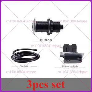 Button + Air Pipe + Micro Switch 3pcs set for insinkerator food waste processor air switch pneumatic micro-motion 32mm button Button + Air Pipe + Micro Switch 3pcs set for insinkerator food waste processor air switch pneumatic micro-motion 32mm button