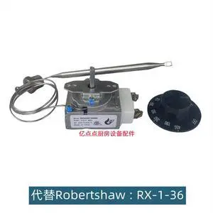 Commercial Gas Deep Fryer Thermostat 5-Level Temperature Regulator 93 -204 Replace RX-1-36 Temperature Control Valve Commercial Gas Deep Fryer Thermostat 5-Level Temperature Regulator 93 -204 Replace RX-1-36 Temperature Control Valve
