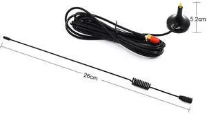 UT-106UV SMA-Female Car Magnetic Dual Band Antenna for UV-5R UV-82 UV-9R Walkie Talkie UT-106UV SMA-Female Car Magnetic Dual Band Antenna for UV-5R UV-82 UV-9R Walkie Talkie