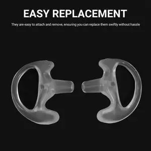 Soft Radio Earmold Replacing Earpiece Insert Acoustic Coil Tube Audio Kits Headphone Accessories L Soft Radio Earmold Replacing Earpiece Insert Acoustic Coil Tube Audio Kits Headphone Accessories L