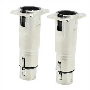 Three-Core D-Type l Socket for Audio Connection Converter XLR Mounting Base XLR Male to XLR Female Three-Core D-Type l Socket for Audio Connection Converter XLR Mounting Base XLR Male to XLR Female
