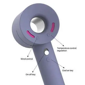 Hair Dryer Case Cover for Soft Silicone Gel Dust Proof Protective Skin Cover for Hair Dryer-Black Hair Dryer Case Cover for Soft Silicone Gel Dust Proof Protective Skin Cover for Hair Dryer-Black