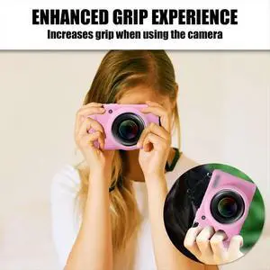 Camera Case Protector for ZV-1F ZV-1 II ZV-1M2, Silicone Camera Protective Cover Pink Camera Case Protector for ZV-1F ZV-1 II ZV-1M2, Silicone Camera Protective Cover Pink