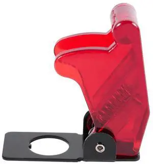 Plastic 12mm Toggle Switch Safety Cover Protector Cap Guard 5pcs Red Plastic 12mm Toggle Switch Safety Cover Protector Cap Guard 5pcs Red