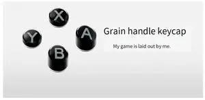 Keycap Replacement for NS62 for ES/ES Pro KK3 TT Series Controllers for Switch Layout B A X Y Buttons Black Keycap Replacement for NS62 for ES/ES Pro KK3 TT Series Controllers for Switch Layout B A X Y Buttons Black