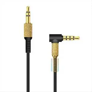 Extendable Coiled Cable Headset Cord for 1 Earphones Convenient Headset Cable Black Extendable Coiled Cable Headset Cord for 1 Earphones Convenient Headset Cable Black