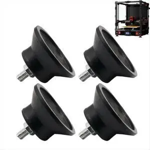 4Pcs 3D Printer Rubber Foot Anti-Slip Rubber Shock Pad Antivibration Feet for V2.4 3D Printer Parts 4Pcs 3D Printer Rubber Foot Anti-Slip Rubber Shock Pad Antivibration Feet for V2.4 3D Printer Parts