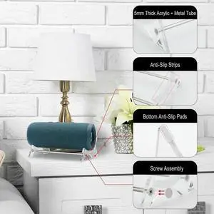 Desktop Stand Speaker Holder Speaker Stand Table Holder Speaker Display Stand Transparent Desktop Stand Speaker Holder Speaker Stand Table Holder Speaker Display Stand Transparent