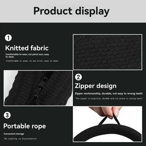 Replace Headband for K701 K702 K601 Q701 Headphone Zipper Headband Protective Cover Head Beam Replace Accessories Replace Headband for K701 K702 K601 Q701 Headphone Zipper Headband Protective Cover Head Beam Replace Accessories