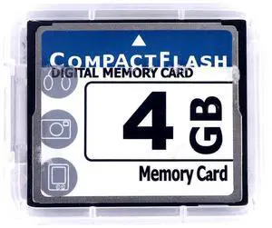Professional 4GB Compact Flash Memory Card(White&Blue) Professional 4GB Compact Flash Memory Card(White&Blue)