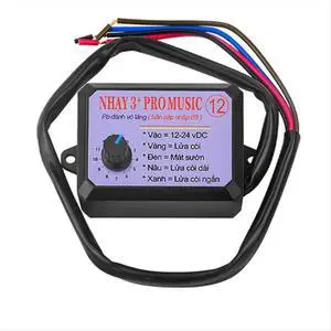 12V-24V 12 Sound Musical Electronic Horn Controller 3+Pro Horn Speaker Sound Control Box Unit with Volume Switching 12V-24V 12 Sound Musical Electronic Horn Controller 3+Pro Horn Speaker Sound Control Box Unit with Volume Switching