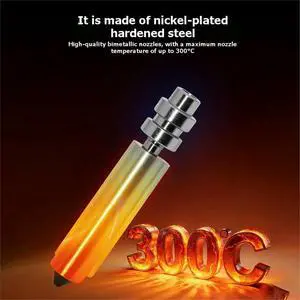For X Combo Quick Swap Billic Nozzle Upgraded High Temperature Resistance Nozzle for X 0.2mm For X Combo Quick Swap Billic Nozzle Upgraded High Temperature Resistance Nozzle for X 0.2mm