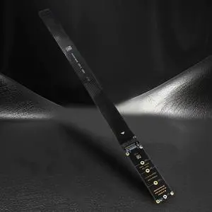 M.2 NVMe SSD Extension Cable PCIe 4.0 X4 M-Key High-Speed Data Transfer Flexible Extender for M.2 NGFF SSD B M.2 NVMe SSD Extension Cable PCIe 4.0 X4 M-Key High-Speed Data Transfer Flexible Extender for M.2 NGFF SSD B