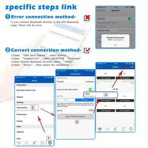 KW901 V1.5 Bluetooth 5.0 for Android/IOS OBDII OBD2 V1 5 Auto Car Diagnostic Tools KW901 V1.5 Bluetooth 5.0 for Android/IOS OBDII OBD2 V1 5 Auto Car Diagnostic Tools