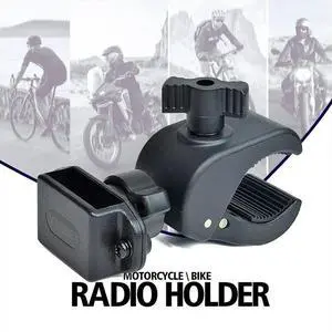 Motorcycle Handlebar Radio Holder,Bike Walkie Talkie Mount Clamp for Talkabout Radio Motorcycle Handlebar Radio Holder,Bike Walkie Talkie Mount Clamp for Talkabout Radio