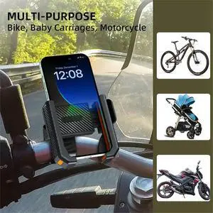 For Electric , Motorcycle, Mountain Bike, -Powered Vehicle, Shock- Phone Mount for Cycling For Electric , Motorcycle, Mountain Bike, -Powered Vehicle, Shock- Phone Mount for Cycling