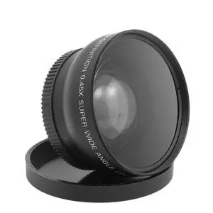 Wide Angle Lenses 0.45X 52Mm Wide Angle HD Lens Conversion Wide-Angle Camera Lens With Macro Lens Wide Angle Lenses 0.45X 52Mm Wide Angle HD Lens Conversion Wide-Angle Camera Lens With Macro Lens
