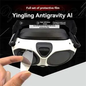 Lens Protector Film for Antigravity A1 Flight Goggles+Airframe Radar Nano Anti-Scratch HD Lens Protective Film Lens Protector Film for Antigravity A1 Flight Goggles+Airframe Radar Nano Anti-Scratch HD Lens Protective Film