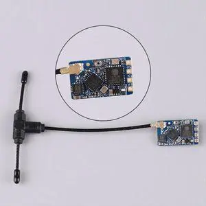 ELRS 2.4G Receiver ExpressLRS Long Range Receiver 50mW with T-Type Antenna for RC FPV Traversing Drones Parts ELRS 2.4G Receiver ExpressLRS Long Range Receiver 50mW with T-Type Antenna for RC FPV Traversing Drones Parts