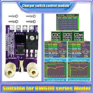 BW600 Electronic Load Meter Charging Control Module Adapter Max 100V 20A Supports DC5.5 Interface and Wiring BW600 Electronic Load Meter Charging Control Module Adapter Max 100V 20A Supports DC5.5 Interface and Wiring