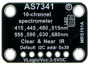 AS7341 11-CH Sensor Module Light Color Sensor Splitter Board Color Measurement Detection AS7341 11-CH Sensor Module Light Color Sensor Splitter Board Color Measurement Detection