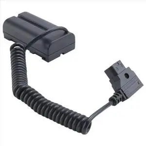 Coiled D-Tap to L-Series F550 Dummy Cable for / Shinobi Small Hd/ Camera Monitor Coiled D-Tap to L-Series F550 Dummy Cable for / Shinobi Small Hd/ Camera Monitor