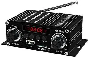 Digital Bluetooth Amplifier 12V Home Car 2 Channel HIFI Sound Speaker FM Receiver Audio Amplificador Clase-AB AMP Digital Bluetooth Amplifier 12V Home Car 2 Channel HIFI Sound Speaker FM Receiver Audio Amplificador Clase-AB AMP