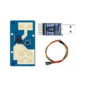 CH340 Board Included LD2452 24G Millimeter Wave Human Movement Tracking Radar Sensor Module 6M Long-Distance Detection CH340 Board Included LD2452 24G Millimeter Wave Human Movement Tracking Radar Sensor Module 6M Long-Distance Detection