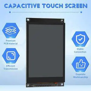 3.5 Inch IPS LCD Module TFT SPI Capacitive Touchscreen Display480x320 ST7796 Screen for /C51/STM32// 3.5 Inch IPS LCD Module TFT SPI Capacitive Touchscreen Display480x320 ST7796 Screen for /C51/STM32//