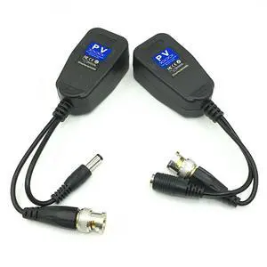 5 Pairs CCTV Coax BNC Video Power Balun to CAT5E 6 RJ45 Connector Coaxial/Analog HD Twisted Pair Transmitter 5 Pairs CCTV Coax BNC Video Power Balun to CAT5E 6 RJ45 Connector Coaxial/Analog HD Twisted Pair Transmitter